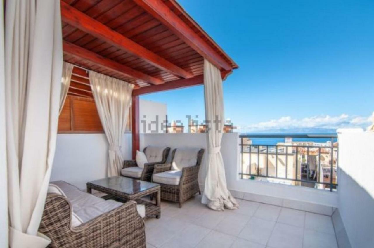Two Bedroom Duplex With Spectacular Ocean View In Costa Adeje カジャオ・サルバヘ エクステリア 写真