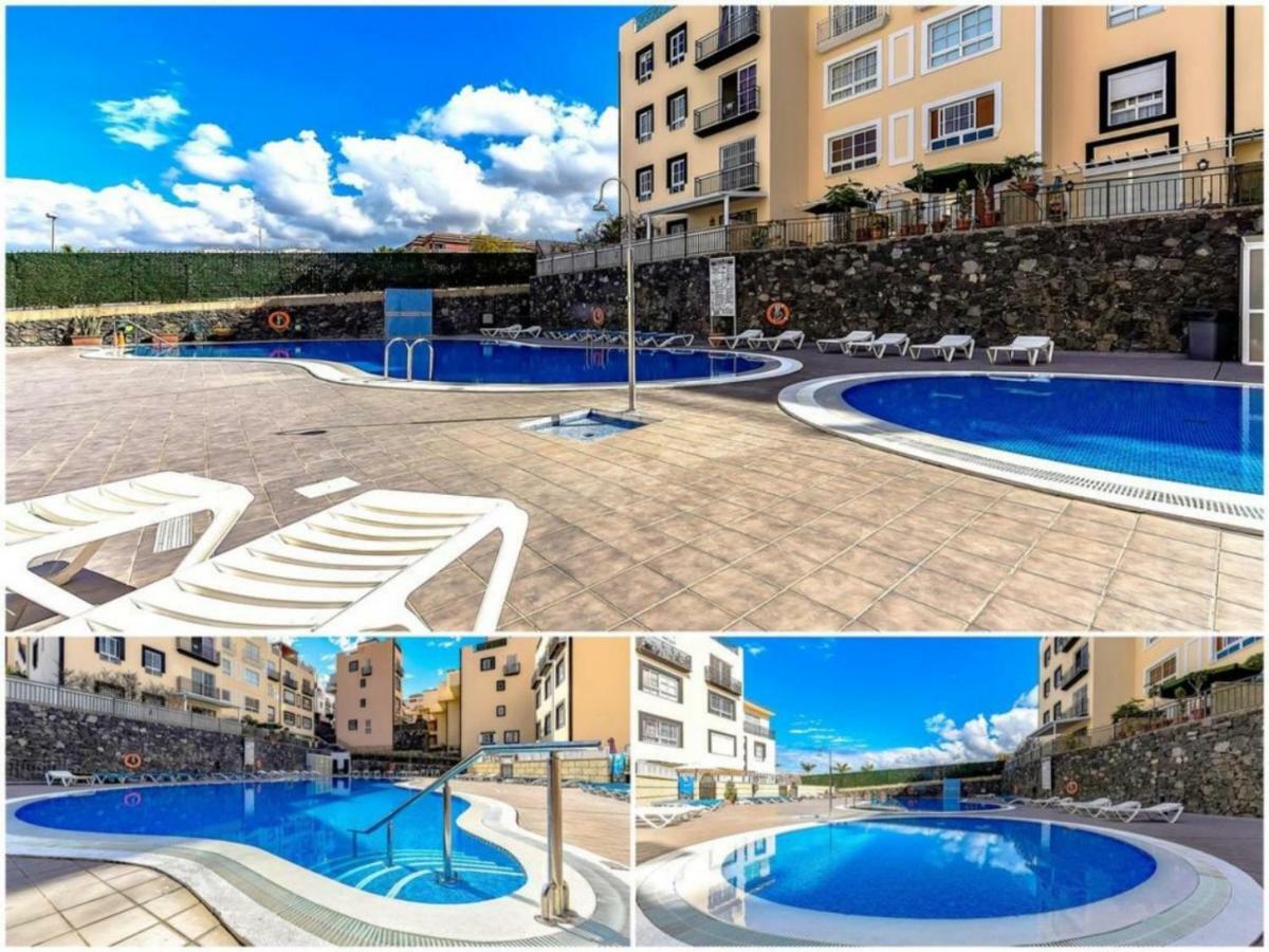 Two Bedroom Duplex With Spectacular Ocean View In Costa Adeje カジャオ・サルバヘ エクステリア 写真